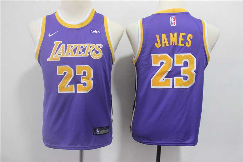 Lakers 23 Lebron James Purple Youth 2018 19 Nike Swingman Jersey,We sell and wholesale Lakers 23 Lebron James Purple Youth 2018 19 Nike Swingman Jersey on line form chian!
